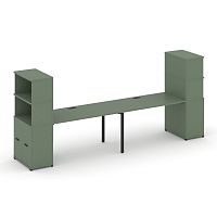 Бенч-система с опорными распашными шкафами Concept CN.ORS-231