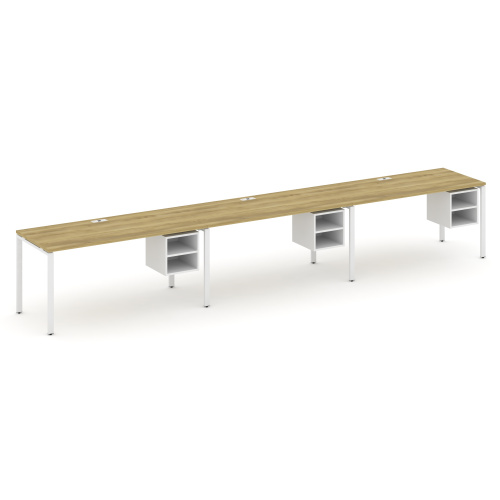 Бенч-система на 3 места с подвесными тумбами Concept CN.ORS-128 фото 11