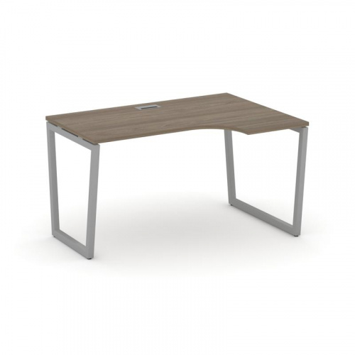 Style Project Стол рабочий эргоном. SN-4T2.SPA-021(R) Акация Лорка/Металл Антрацит/Заглушка Пластик фото 13