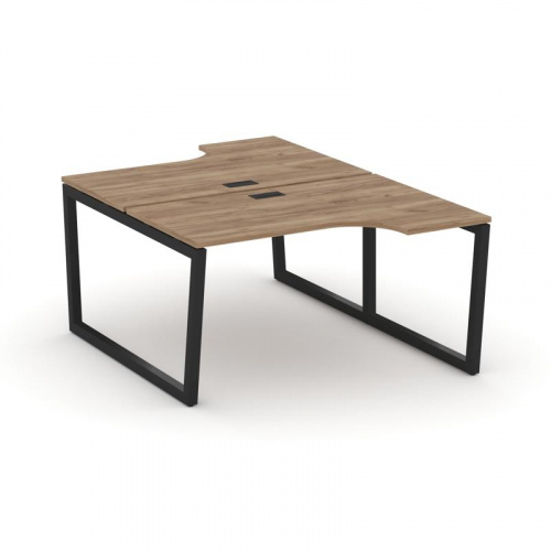 Style Project Рабочая станция эргоном. SN-5T2.DRPA-001 Акация Лорка/Металл Антрацит/Заглушка Пластик фото 8