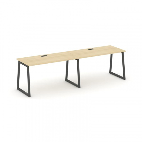 Style Project Рабочая станция 1 сторон. SN-4T1.ORS-011 Акация Лорка/Металл Антрацит/Заглушка Пластик фото 28