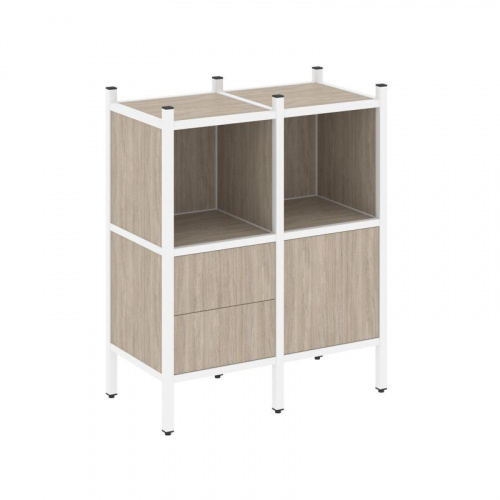 Стеллаж офисный прямой Loft VR.L-02 фото 2 Стеллаж офисный прямой Loft VR.L-02 фото 2