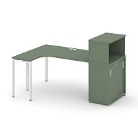 Стол эргономичный с опорным шкафом-купе Concept CN.SA-220(L)