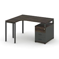 Стол эргономичный с опорной тумбой Concept CN.SA-303(L)