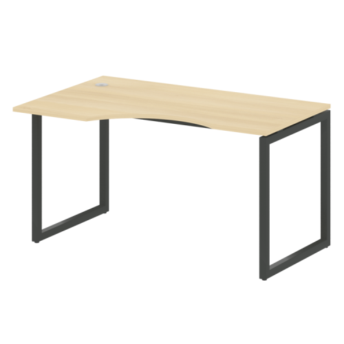 Стол криволинейный левый на О-обр. м/к Metal System Quattro 40БО.СА-2 (L) фото 12 Стол криволинейный левый на О-обр. м/к Metal System Quattro 40БО.СА-2 (L) фото 12