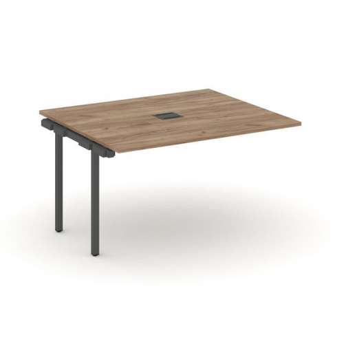 Style Project Проходной наб. элем. перег. стола SN-4P.NSPRG-034 Вяз Благородный/Металл Черный 1580*1 фото 26