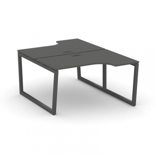 Style Project Рабочая станция эргоном. SN-5T2.DRPA-001 Акация Лорка/Металл Антрацит/Заглушка Пластик фото 27