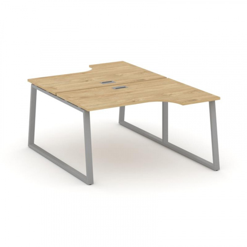 Style Project Рабочая станция эргоном. SN-6T1.DRPA-022 Акация Лорка/Металл Антрацит/Заглушка Пластик фото 2