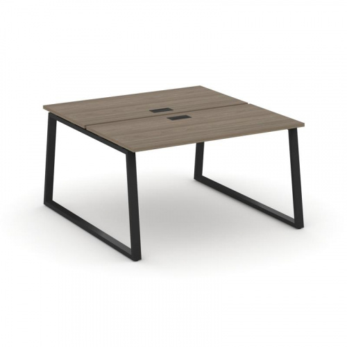 Style Project Рабочая станция 2-х сторон. SN-6T1.DRS-024 Акация Лорка/Металл Антрацит/Заглушка Пласт фото 5