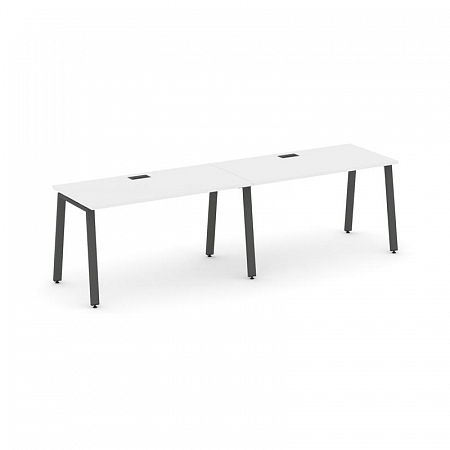 Style Project Рабочая станция 1 сторон. SN-6A.ORS-001 Белый/Металл Антрацит 1960*600*750