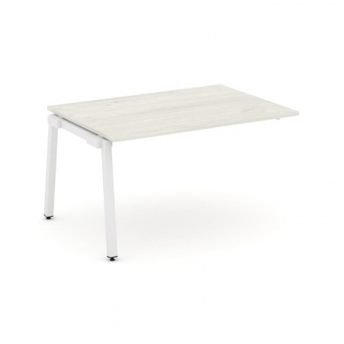 Style Project Проходной наб. элем. перег. стола SN-5A.NSPRG-001.3 Дуб Табак/Металл Белый 980*980*750 фото 18