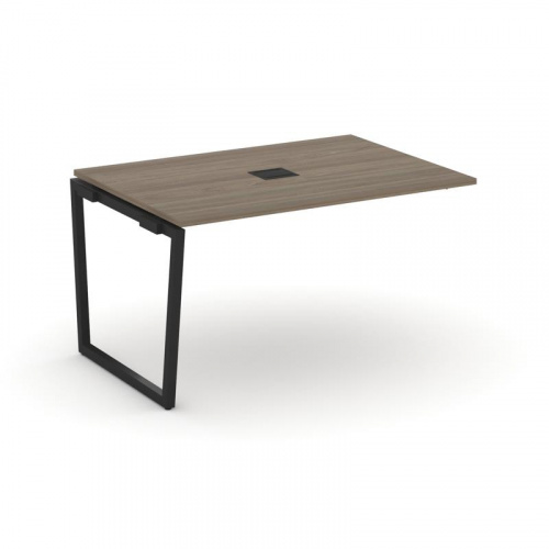 Style Project Проходной наб. элем. перег. стола SN-4T2.NSPRG-004 Акация Лорка/Металл Антрацит/Заглуш фото 4