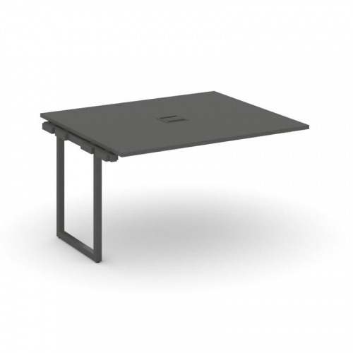 Style Project Проходной наб. элем. перег. стола SN-4O.NSPRG-034 Дуб Наварра/Металл Серый 1580*1180*7 фото 7