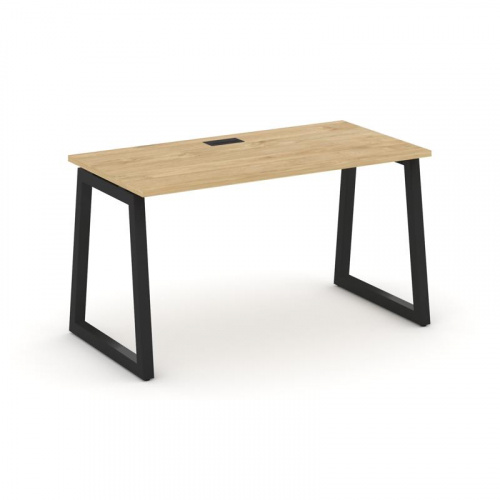 Style Project Стол письменный SN-5T1.SP-012 Акация Лорка/Металл Антрацит/Заглушка Пластик Черный 118 Style Project Стол письменный SN-5T1.SP-012 Акация Лорка/Металл Антрацит/Заглушка Пластик Черный 118