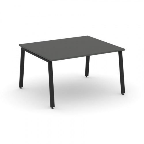 Style Project Стол переговорный SN-6A.SPRG-032.3 Тиквуд Светлый/Металл Белый 1180*1180*750 фото 2