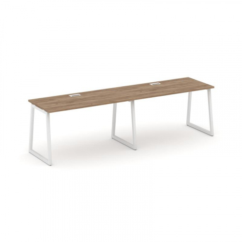 Style Project Рабочая станция 1 сторон. SN-4T1.ORS-011 Акация Лорка/Металл Антрацит/Заглушка Пластик фото 16