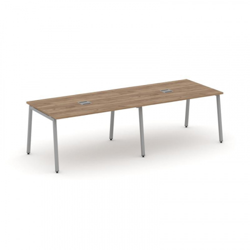 Style Project Стол переговорный SN-4A.SPRG-014 Белый/Металл Антрацит 3160*980*750 фото 3 Style Project Стол переговорный SN-4A.SPRG-014 Белый/Металл Антрацит 3160*980*750 фото 3