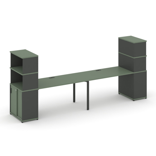 Бенч-система с опорным шкафом-купе Concept CN.ORS-243 фото 2