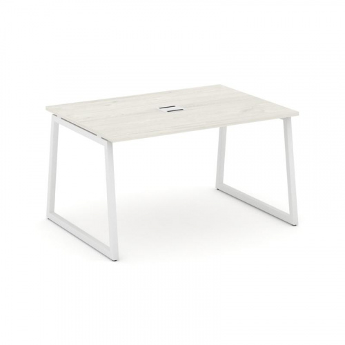 Style Project Стол переговорный SN-4T1.SPRG-001 Акация Лорка/Металл Антрацит/Заглушка Металл Антраци фото 13