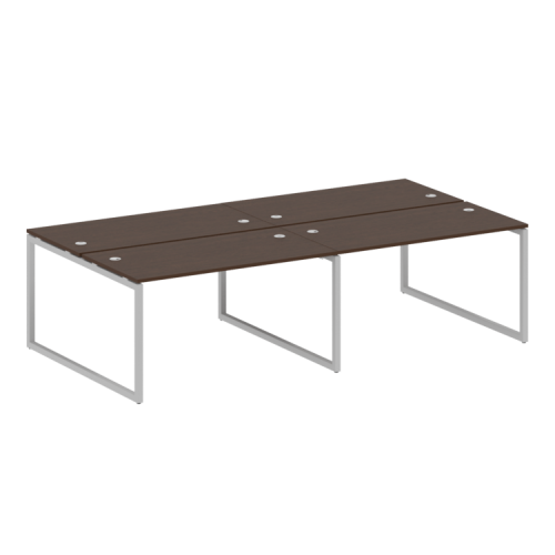 Бенч-система на 4 места на О-обр. м/к Metal System Quattro 40БО.СМ-4.3  фото 5