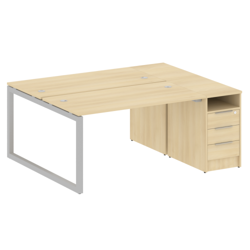 Бенч-система с тумбой на О-обр. м/к Metal System Quattro 50БО.РС-СТП-2.3 фото 4