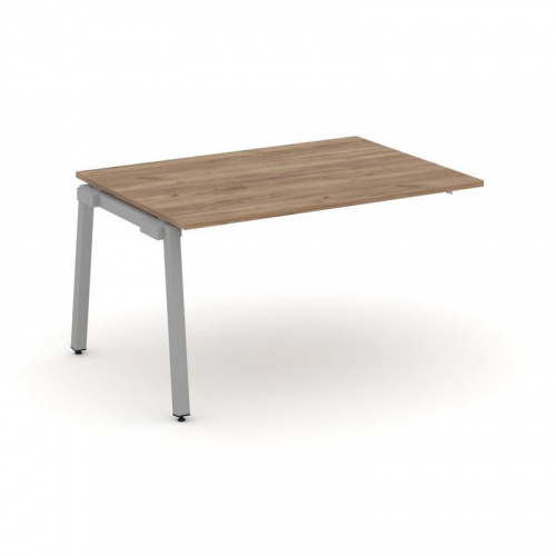 Style Project Проходной наб. элем. перег. стола SN-5A.NSPRG-001.3 Дуб Табак/Металл Белый 980*980*750 фото 14