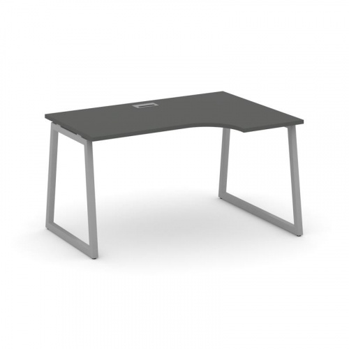 Style Project Стол рабочий эргоном. SN-4T1.SPA-001(R) Акация Лорка/Металл Антрацит/Заглушка Пластик фото 23