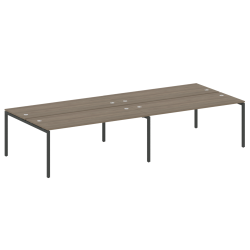 Бенч-система на 4 места на П-обр. м/к Metal System Quattro 40БП.СМ-4.5 фото 2 Бенч-система на 4 места на П-обр. м/к Metal System Quattro 40БП.СМ-4.5 фото 2