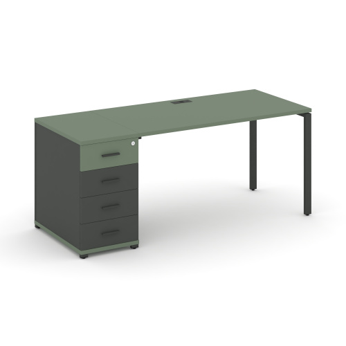 Стол офисный с опорной тумбой Concept CN.SP-401 фото 2