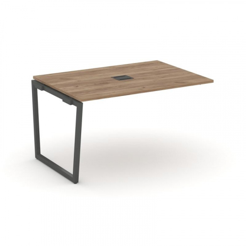 Style Project Проходной наб. элем. перег. стола SN-4T2.NSPRG-004 Акация Лорка/Металл Антрацит/Заглуш фото 23