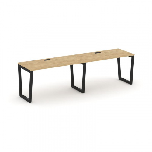 Style Project Рабочая станция 1 сторон. SN-5T2.ORS-023 Акация Лорка/Металл Антрацит/Заглушка Пластик Style Project Рабочая станция 1 сторон. SN-5T2.ORS-023 Акация Лорка/Металл Антрацит/Заглушка Пластик