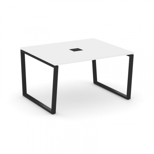 Style Project Стол переговорный SN-6T2.SPRG-032 Акация Лорка/Металл Антрацит/Заглушка Металл Антраци фото 8