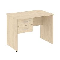 Nova S Стол письменный с подвесной тумбой В.СПТП-1 Бук Артизан 1000*650*750