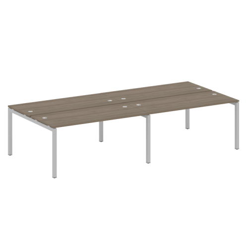 Бенч-система на 4 места на П-обр. м/к Metal System Quattro 50БП.СМ-4.4 фото 2 Бенч-система на 4 места на П-обр. м/к Metal System Quattro 50БП.СМ-4.4 фото 2