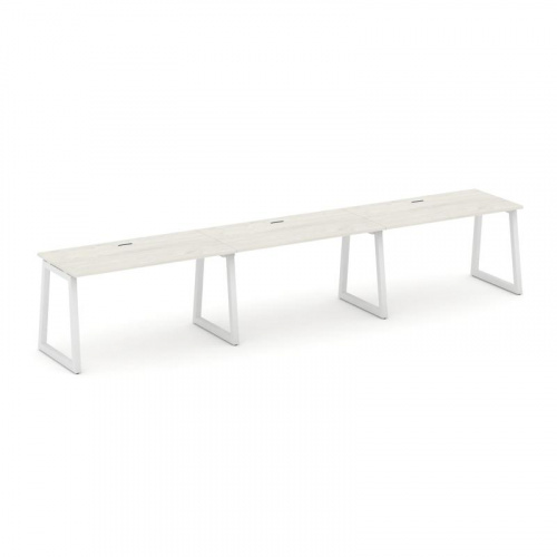 Style Project Рабочая станция 1 сторон. SN-5T1.ORS-053 Акация Лорка/Металл Антрацит/Заглушка Пластик фото 13