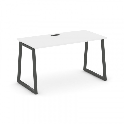 Style Project Стол письменный SN-4T1.SP-023 Акация Лорка/Металл Антрацит/Заглушка Пластик Черный 138 фото 13