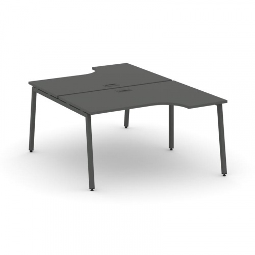 Style Project Рабочая станция эргоном. SN-4A.DRPA-011 Дуб Табак/Металл Белый 1380*1432/1992*750 фото 27