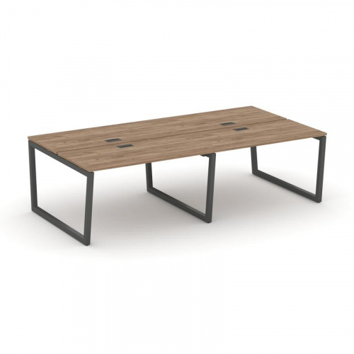 Style Project Рабочая станция 2-х сторон. SN-5T2.DRS-044 Акация Лорка/Металл Антрацит/Заглушка Пласт фото 23