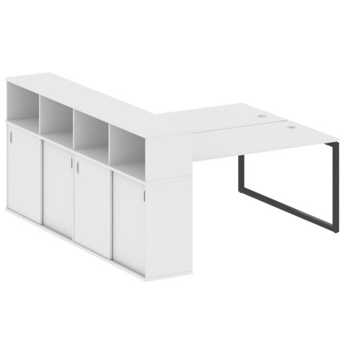Бенч-система с шкафом-купе на О-обр. м/к Metal System Quattro 40БО.РС-СШК-4.4 фото 7 Бенч-система с шкафом-купе на О-обр. м/к Metal System Quattro 40БО.РС-СШК-4.4 фото 7