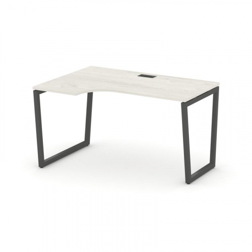 Style Project Стол рабочий эргоном. SN-4T2.SPA-002(L) Акация Лорка/Металл Антрацит/Заглушка Пластик фото 24