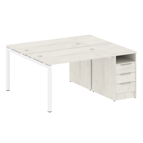 Бенч-система с тумбой на П-обр. м/к Metal System Quattro 50БП.РС-СТП-2.2 фото 4 Бенч-система с тумбой на П-обр. м/к Metal System Quattro 50БП.РС-СТП-2.2 фото 4