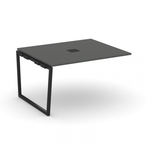 Style Project Проходной наб. элем. перег. стола SN-4T2.NSPRG-034 Акация Лорка/Металл Антрацит/Заглуш фото 4