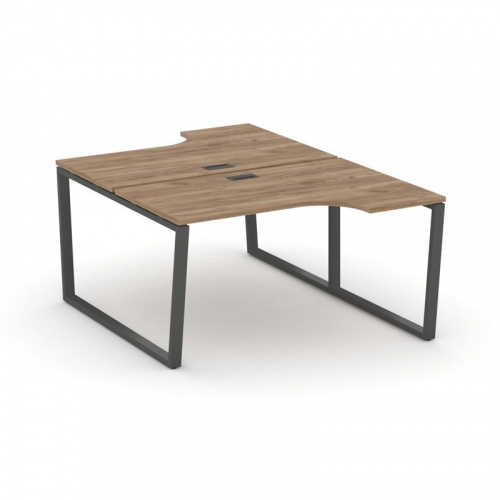 Style Project Рабочая станция эргоном. SN-6T2.DRPA-001 Акация Лорка/Металл Антрацит/Заглушка Пластик фото 23