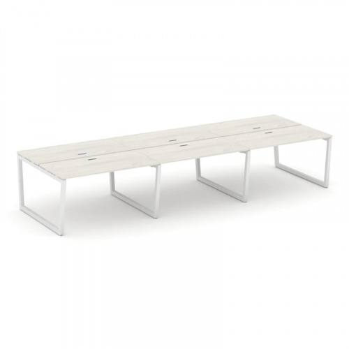 Style Project Рабочая станция 2-х сторон. SN-5T2.DRS-074 Акация Лорка/Металл Антрацит/Заглушка Пласт фото 13