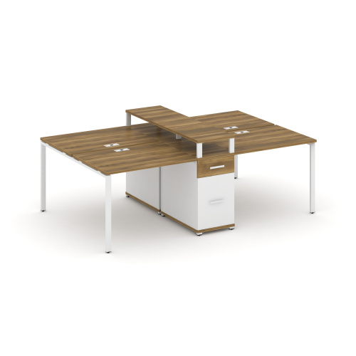 Бенч-система на 4 места с 1 опорной тумбой Concept CN.DRS-437 фото 8