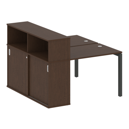 Бенч-система с шкафом-купе на П-обр. м/к Metal System Quattro 50БП.РС-СШК-2.1 фото 12 Бенч-система с шкафом-купе на П-обр. м/к Metal System Quattro 50БП.РС-СШК-2.1 фото 12