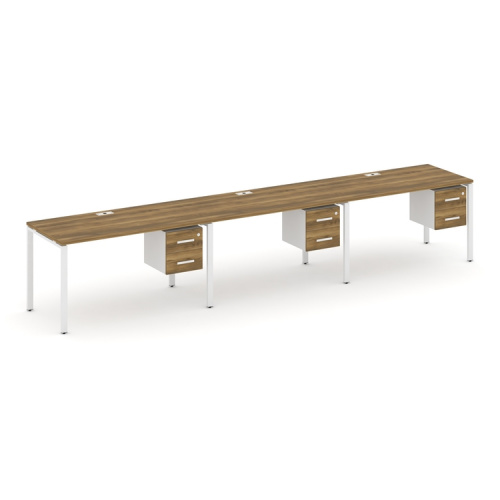 Бенч-система на 3 места с подвесными тумбами Concept CN.ORS-135 фото 8