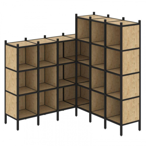 Стеллаж офисный угловой Loft VR.L-50 фото 3 Стеллаж офисный угловой Loft VR.L-50 фото 3