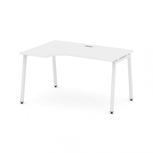 Style Project Стол рабочий эргоном. SN-4A.SPA-022(L) Антрацит/Металл Антрацит 1580*800/980*750 фото 25