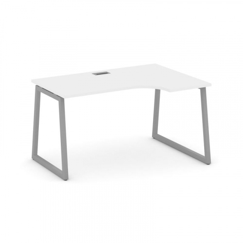 Style Project Стол рабочий эргоном. SN-4T1.SPA-001(R) Акация Лорка/Металл Антрацит/Заглушка Пластик фото 21